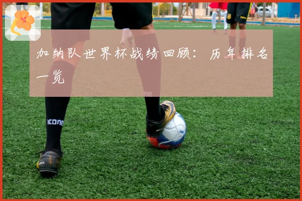 加纳队世界杯战绩回顾：历年排名一览